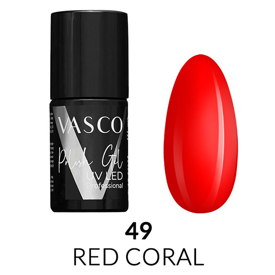 Vasco ready red ημιμόνιμο βερνίκι red coral 7ml - 8117198