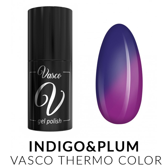 Vasco thermo color ημιμόνιμο βερνίκι indigo & plum 6ml - 8110214