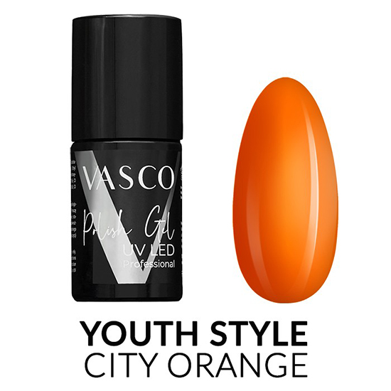 Vasco youth style ημιμόνιμο βερνίκι city orange 7ml - 8117207